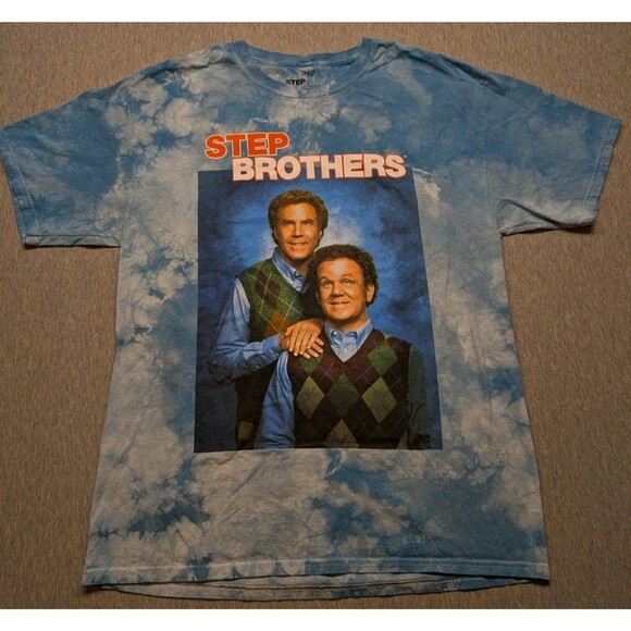 Tie-Dye Other - Philcos Step Brothers Blue Tie Dye Will Ferrell/John C Reilly Shirt Medium